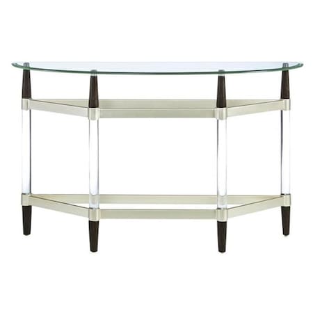 Progressive Furniture Progressive Furniture T590-05 Michigan Ave Lucite Sofa Console Table T590-05